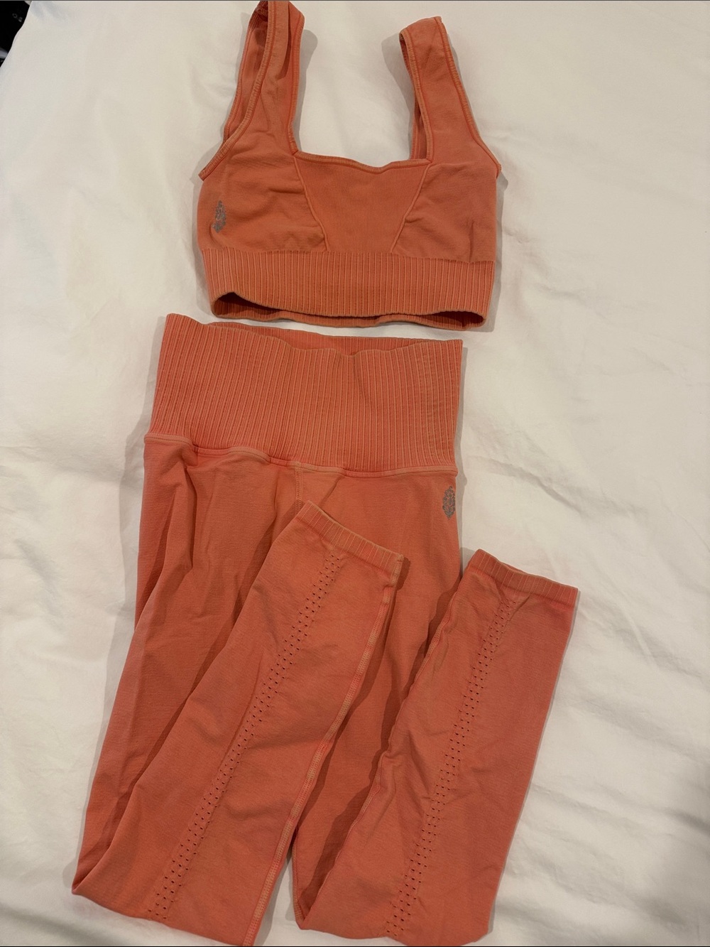 Free people movement good karma square neck sports bra & good karma leggings